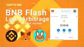 BNB Flash Loan Arbitrage using PancakeSwap on BSC | Huge Profits! Beginner Friendly - AUG 2022