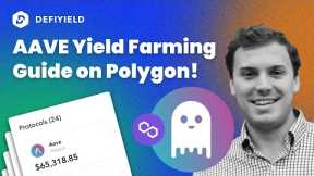 How To Make Money from AAVE Yield Farming on Polygon | Yield Farming Guide