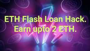 ETH Flash Loan Hack. Earn free ETH  #Crypto #bitcoin #uniswap