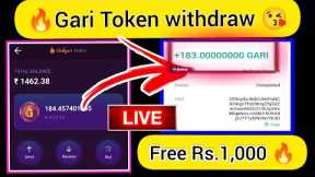 Chingari app Gari token withdraw details || Crypto currency Airdrop @Tech & Earn Official