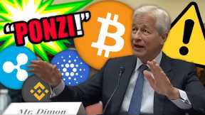Jamie Dimon: Do NOT Buy Bitcoin or Cryptocurrency! (Crypto Will Implode...)