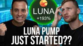 LUNA JUST PUMPED 300%!! IS THIS THE BEGINNING OF A MAJOR ALTCOIN EXPLOSION??