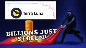 THE BIGGEST BITCOIN RUG PULL JUST HAPPENED | BILLIONS LOST | TERRALUNA UST COLLAPSE CRYPTOCURRENCY
