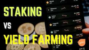 Crypto Staking vs Yield Farming (EXPLAINED for beginners)