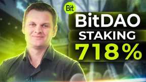 STAKING BITDAO and EARN UP 718% IN A YEAR🔥 The best staking strategy BITDAO !  bitdao yield farm