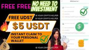 🔥New Crypto Earning Apps |🤩USDT Mining Site 2022 | Earn Free USDT | USDT Free | Earn Free Crypto