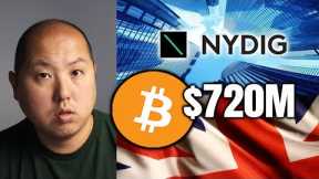 NYDIG is about to Purchase $720M of Bitcoin...