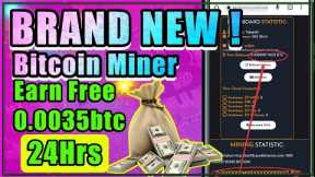 Brand New Bitcoin Mining Site: Earn Free Bitcoin [ BTC ] Without Investment!