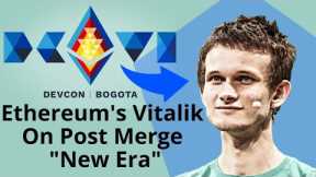 Interview with Ethereum Founder Vitalik Buterin on New Era Post Merge at Devcon Colombia '22