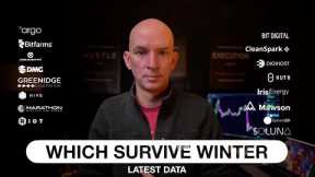 BITCOIN MINERS - WHICH ONE SURVIVES CRYPTO WINTER? FUD FROM CZ AT BINANCE AND NEW YORK STATE.