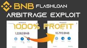 Tutorial Working! Earn crypto with BNB using BSC Smart Chain and Flash Loan Arbitrage 20+ BNB