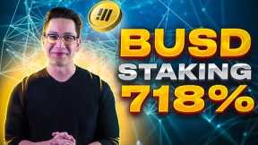 THE MOST PROFITABLE BUSD coin STAKING at 718% 🚀 busd yield farming