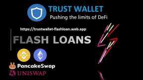 Trust Wallet Flash loan Arbitrage tutorial 🚀🚀 Earn 251 ETH/BNB UniSwap and Pancakeswap 2022