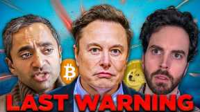 Elon Musk's Last Warning 2023 - Prepare for the Worst (BEFORE IT'S TOO LATE!!) 😳 | Crypto News
