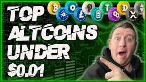 Top 5 Altcoins Under $0.01 That Can Explode In 2023 | Best Crypto Investments Under One Cent