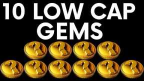 10 LOW CAP CRYPTO GEMS WITH 100X POTENTIAL EASY