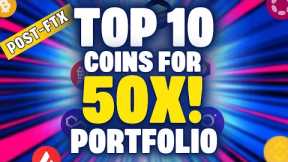50X Portfolio Update - Ultimate Strategy to Level Up Your Crypto Post-FTX Crash