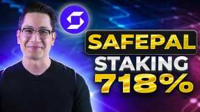 THE MOST PROFITABLE SAFEPAL coin STAKING at 718% 🚀 safepal yield farming