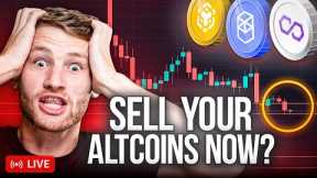 Altcoins Are In Danger According To A Flashing Indicator! | When Is Best To Sell And Buy Back?