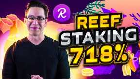 THE MOST PROFITABLE REEF coin STAKING at 718% 🚀 reef staking yield farming