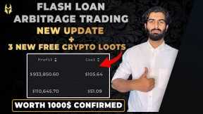 Flash loan update and 3 Huge crypto loots for free | Huge Profit Confirmed | #instantairdrop