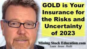Gold Is Your Insurance for 2023 Risks & Uncertainty Says Pro Mining Investor David Erfle