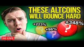 These Altcoins Will Bounce The Most If Bitcoin Reverses This Week!