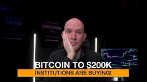 Bitcoin To $200k In 2025! Institutions Buying Right Now. Bitcoin Vs. Bitcoin Mining Stocks This Week