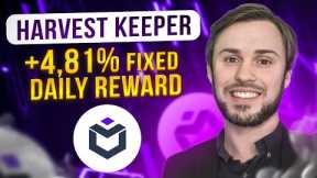 HARVEST KEEPER 🔥 4,81% Daily rewards | TRADING BOT WITH AI | yield farming cryptocurrency