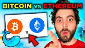 Bitcoin vs Ethereum? Which coin are WHALES buying? 🐳