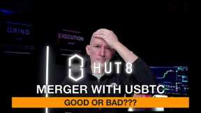 Hut 8 Merger With US Bitcoin! Good or Bad???