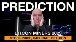 My 2023 Bull Case Prediction For Bitcoin Miners!!! Cleanspark Purchases 20k Miners! 9 Eh/s Incoming!