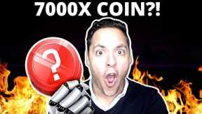 🔥MEGA TINY AI Crypto Altcoin Will 7000X?! $1K INTO $7MIL! (URGENT!)