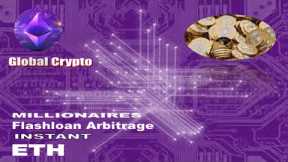 How To Flash loan Crypto Arbitrage Using Ethereum Blockchain Project.