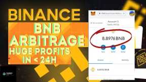 $2000/DAY Passive Income | NEW BNB Flash Loan Arbitrage | 10X  Binance Profits - FEB 07 2023