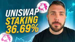 THE MOST PROFITABLE UNISWAP coin STAKING at 36,69% 🚀 uni yield farming