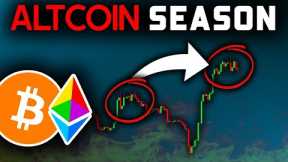 ALTCOIN SEASON Coming Soon (Watch THIS)!! Bitcoin News Today & Ethereum Price Prediction (BTC & ETH)