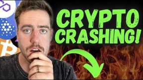 BEWARE CRYPTO IS CRASHING! WATCH OUT FOR THIS!