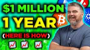 How to Become a Crypto MILLIONAIRE (in One Year)! 💯 🤑 🚀