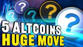 THESE 5 ALTCOINS WILL MAKE HUGE MOVES WHEN BITCOIN HITS $30K SOON!