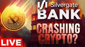 Silvergate Bank Collapse Crashes Crypto | Multiple Withdrawals Halted 🔥