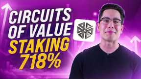 THE MOST PROFITABLE CIRCUITS OF VALUE coin STAKING at 718% 🚀 yield farming coval tutorial