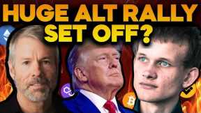 TRUMP Sets Off Crypto Price Rally - 400%!! But I am SCARED ⚠️
