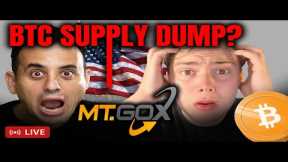 Mt. Gox + US Gov Are Dumping Their Bitcoin NOW? (Holders Beware)
