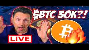 🔴 $BTC Bitcoin $30K ........ Again!?? Talking Bitcoin, Bitcoin Miners and the Market 🔴