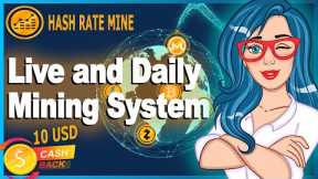 HASH RATE MINE - Daily Cryptocurrency Mining System // PROJECT OVERVIEW
