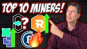 These Are This Week’s Top 10 $BTC Miners!! | BUY ZONES??!