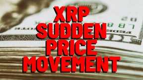 XRP SUDDEN PRICE MOVEMENT