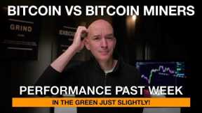 Bitcoin Trading Flat! Bitcoin Vs. Bitcoin Miners This Past Week.