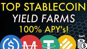 Top Stablecoin Pools For Highest Yields! 2023